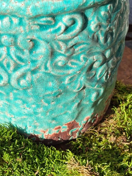 Pflanztopf Amandolo, türkis