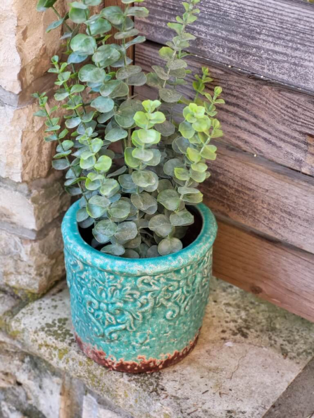 Pflanztopf Amandolo, türkis