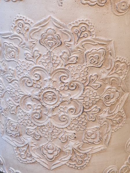 Pflanztopf Capitano, antik-weiss