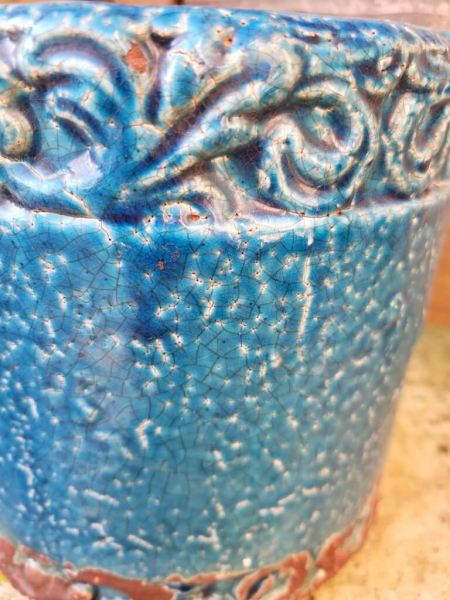 Pflanztopf Luisi, blau