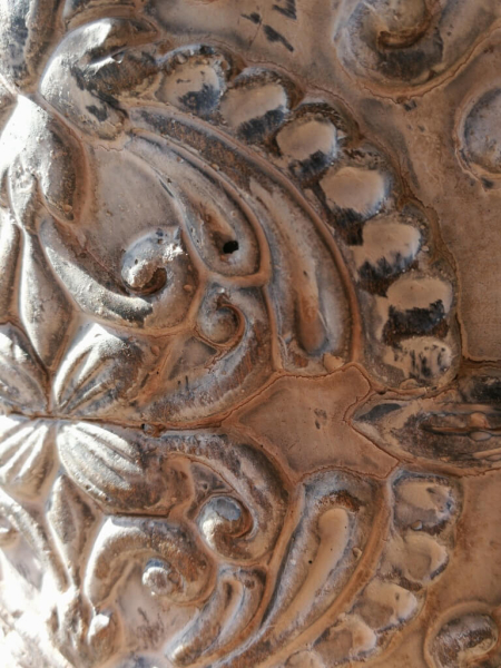 Pflanztopf Bolotano hoch, aus Zement