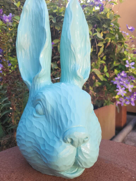 Polyresin Hasenkopf Bunnypop, mint