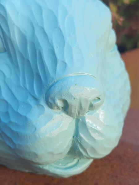 Polyresin Hasenkopf Bunnypop, mint