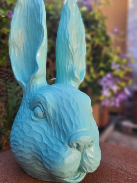 Polyresin Hasenkopf Bunnypop, mint