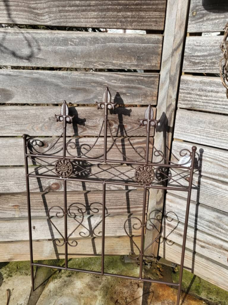 Rankgitter klein, dunkelbraun lackiert