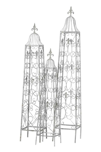 Vintage Rankobelisk Misio, grau