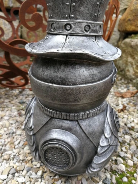Steampunk Eule Phileas aus Polyresin