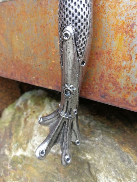 Steampunk Frosch Sydney aus Polyresin