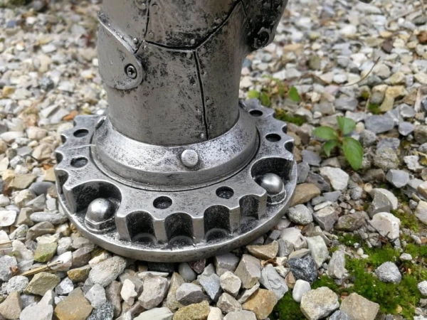 Steampunk Krähenkopf Raymond aus Polyresin