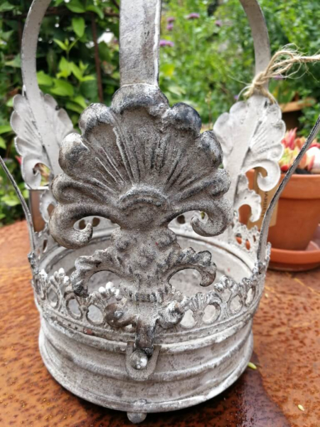 Shabby Chic Pflanzkrone Agnes