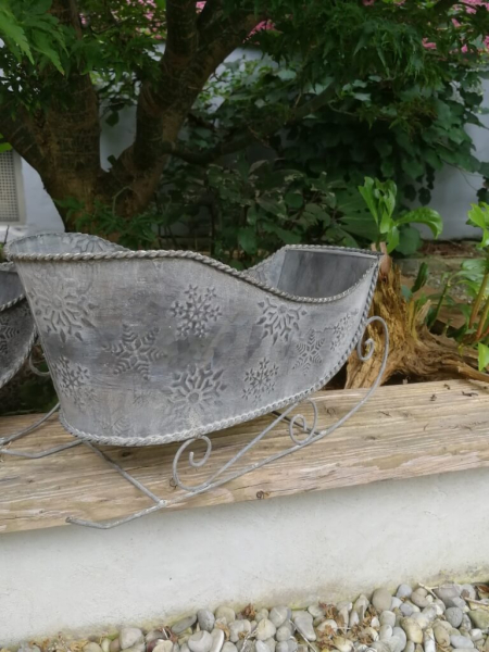 Shabby Chic Dekoschlitten