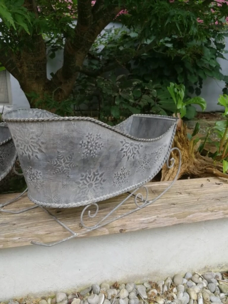 Shabby Chic Dekoschlitten