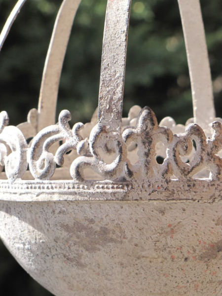 Shabby Chic Dekokugel zum Hängen