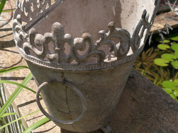 Shabby Chic Pflanzschale oval