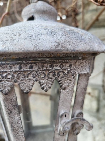 Shabby Chic Laterne zum Hängen