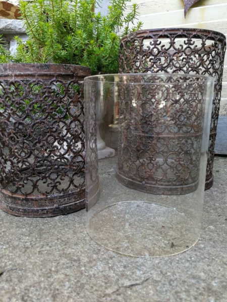 Shabby Chic Ornament Windlicht