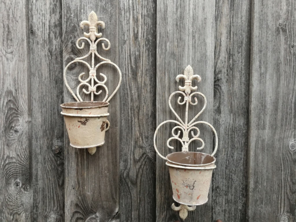 Shabby Chic Pflanztopf Stark, 2er-Set