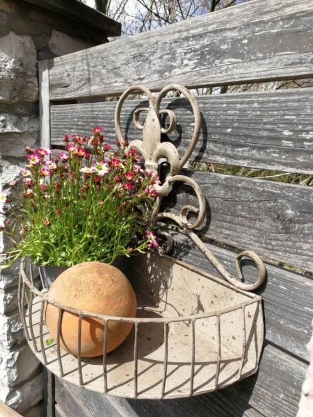 Shabby Chic Wandkorb Madeira
