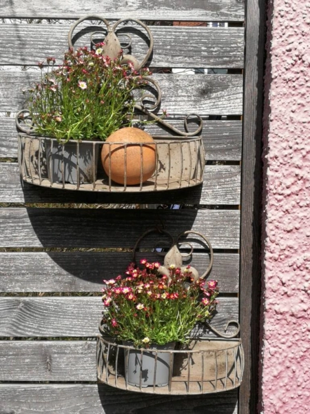 Shabby Chic Wandkorb Madeira