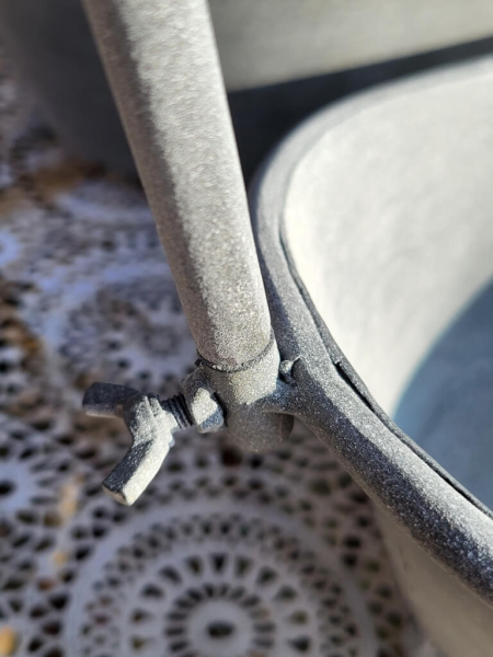 Shabby Chic Pflanzwanne mit Wasserhahn neu