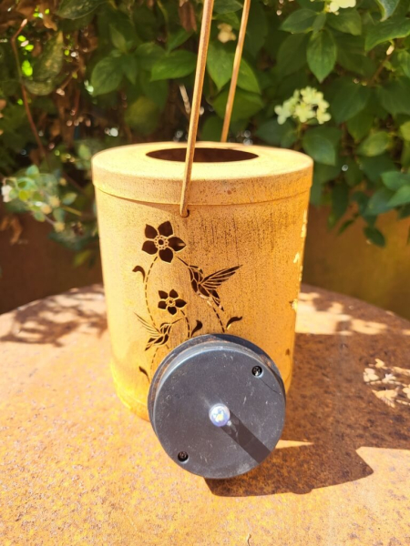 Edelrost LED Solarlaterne Garden