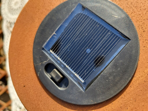 Edelrost LED Solarlaterne Welcome