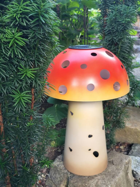 Solar Pilz, rot