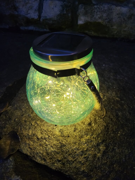 LED Glaswindlicht Solar Viggo