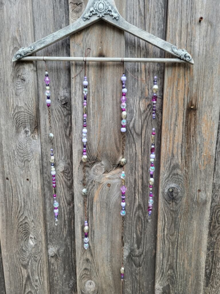 Sonnenfänger Baingani, violett, mit Kleiderbügel