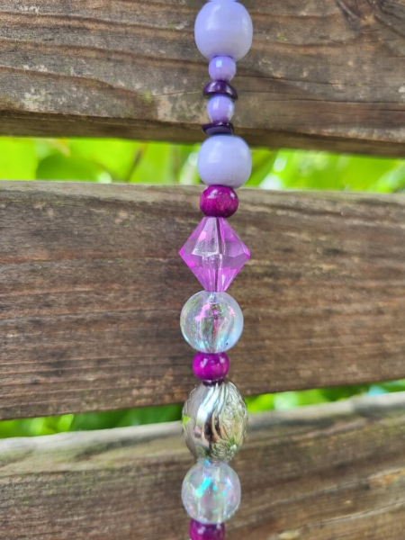 Sonnenfänger Baingani, violett, mit Kleiderbügel