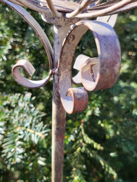 Vintage Steckkorb Sarah, grau-braun