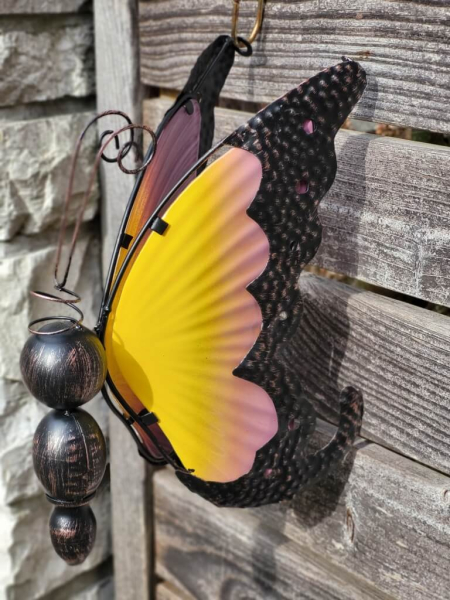 Teelichthalter Schmetterling, rosé