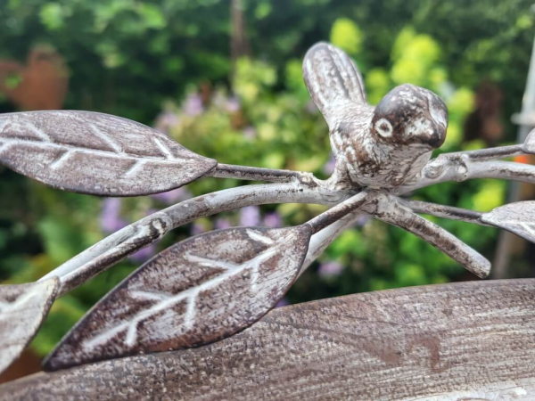 Vintage Beistelltisch/Vogeltränke Vögel zum Stellen