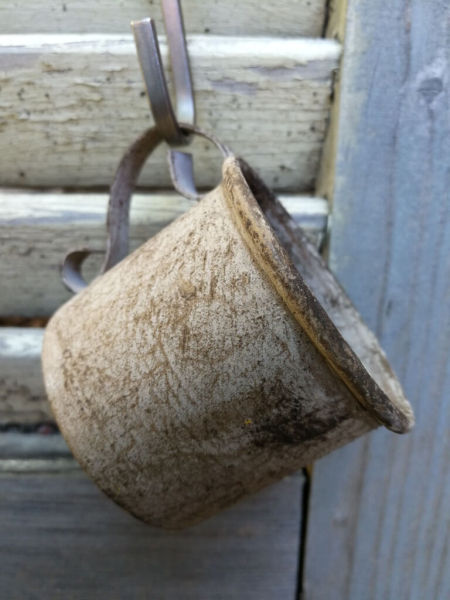 Shabby Chic Mini-Töpfchen, 3er-Set