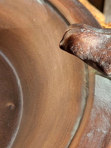 Vogeltränke Wasserhahn, Kupferoptik