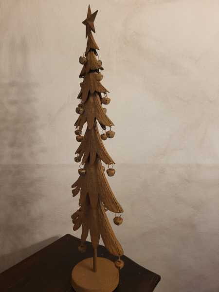 Weihnachtsbaum Katja mit Glocken, Rost