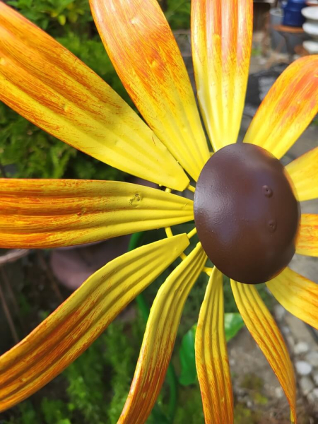 Windrad Sonnenblume zum Stecken