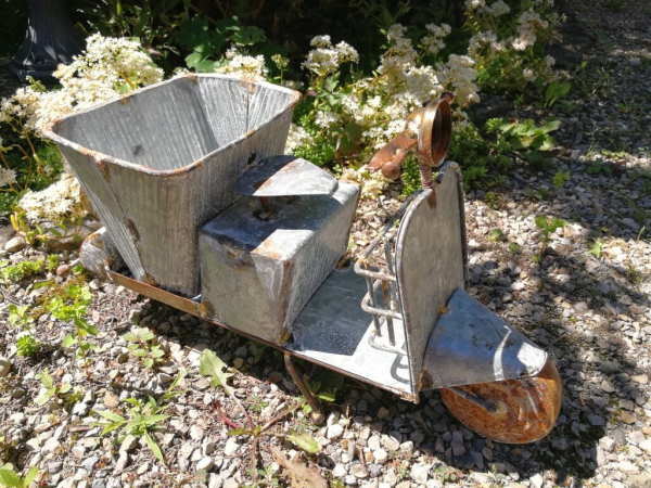Zinkroller Venetia zum Bepflanzen