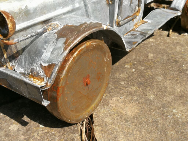 Zinktruck Austin zum Bepflanzen