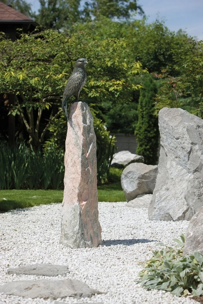Bronzeskulptur Roter Milan