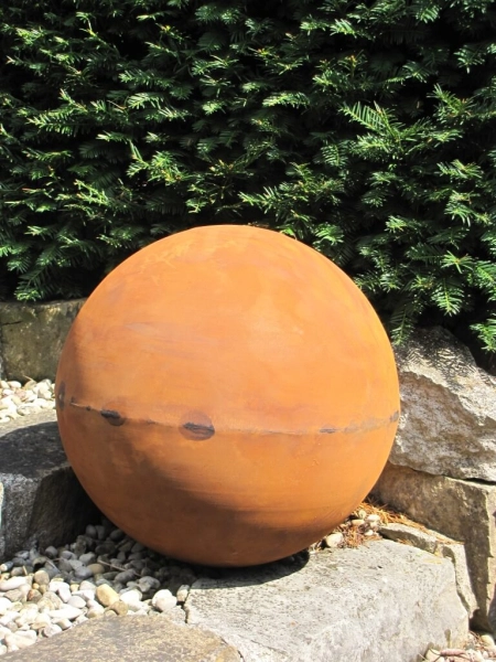 Edelrost Kugel 25 cm