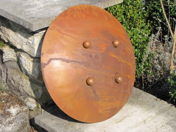 Edelrost Pflanzschale rund 48 cm