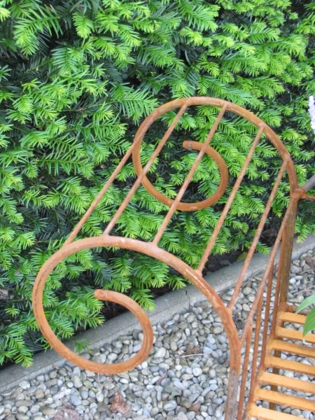 Edelrost Gartenbank Alvaro