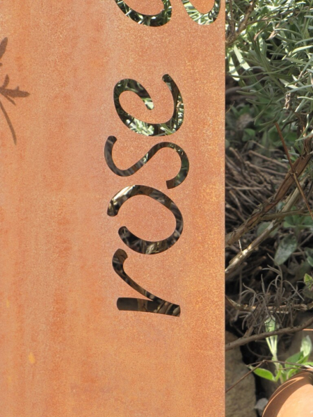Prima Terra Edelrost Stele rose garden