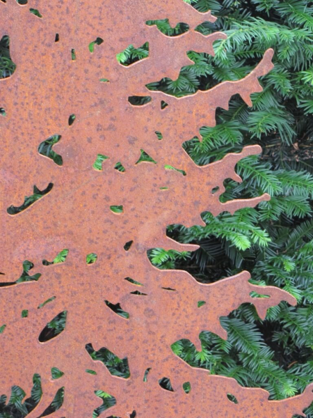 Edelrost Tannenbaum massiv inkl. Ständer 3 Größen