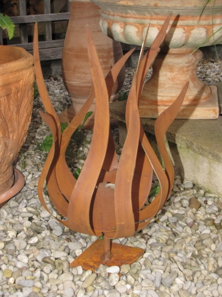 Feuerblume brenntopf Fiamma klein auf Platte