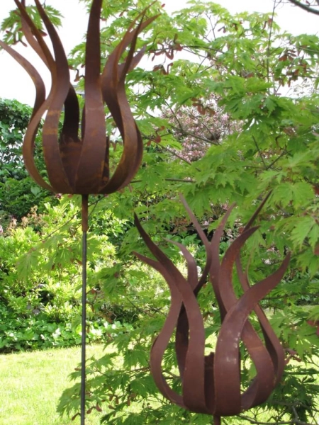 Gartenstecker Feuerblume Fiamma, klein