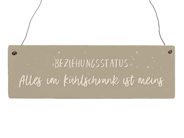 Shabby Chic Holzspruchschilder Beziehungsstatus