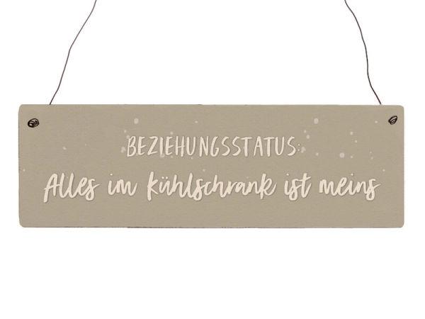 Shabby Chic Holzspruchschilder Beziehungsstatus