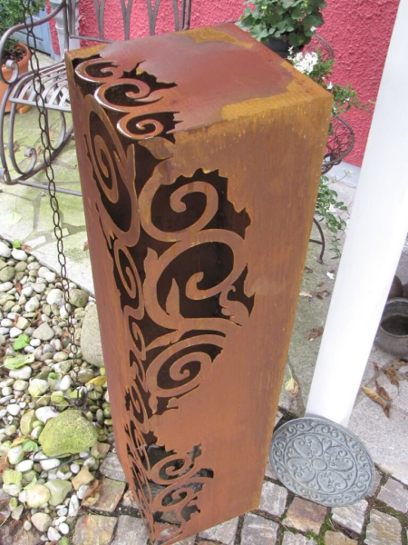 Edelrost Säule Venezia 100 cm